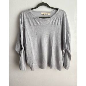Linen Gray Sweater